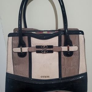 Guess 3 tone block purse